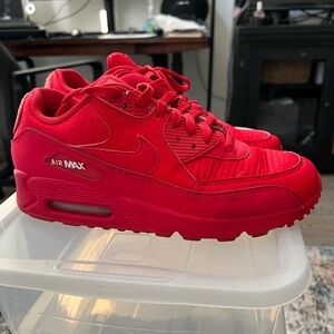 Nike Red Sneakers Air Max Triple Red